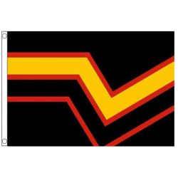 Generique Drapeau Rubber 90 x 150cm